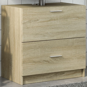 Basin cabinet engineering wood Sonoma 59x37x59 cm D