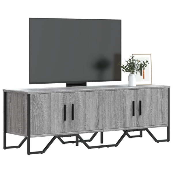 Móveis de TV cinza engenharia madeira sonoma 122x34x41 cm D