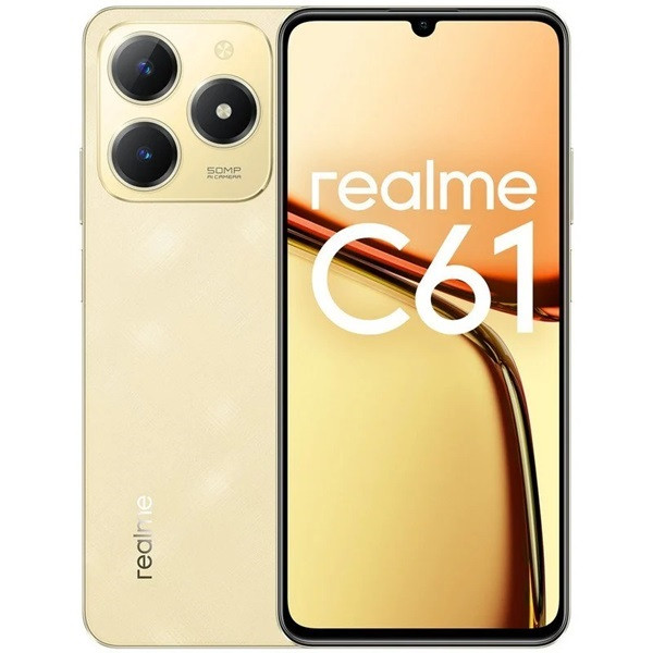 Realme C61 dual sim 6GB RAM 128GB oro D