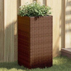 Jardins 2 unidades marrom sintético rattan 30x30x60 cm D