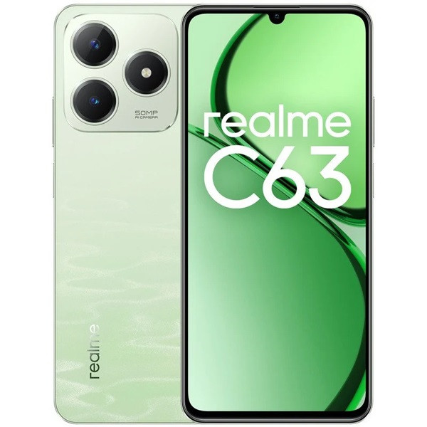 Realme C63 dual sim 8 GB RAM 256 GB verde D