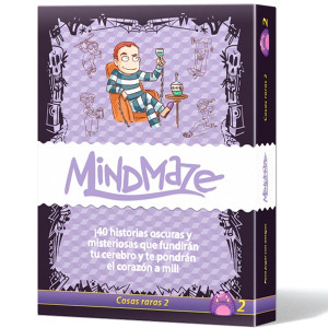 Juego de mesa mind maze: cosas raras 2 pegi 14 D