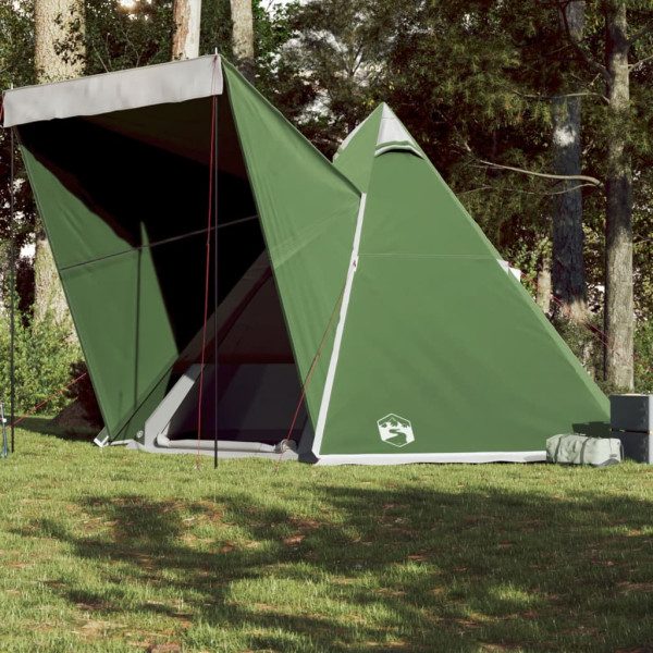 Tenda familiar tipi 6 pessoas impermeável verde D