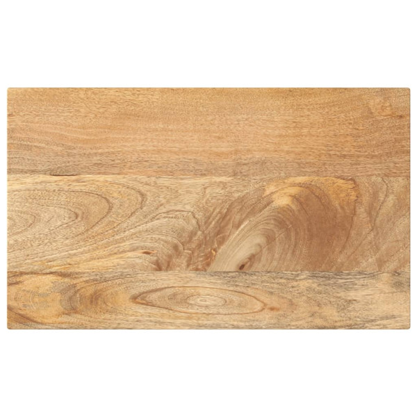 Tablero de mesa rectangular madera maciza mango 40x30x3.8 cm D