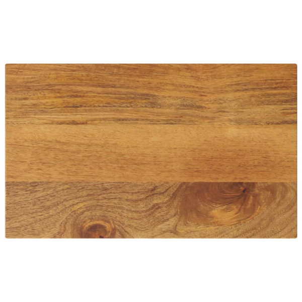 Tablero de mesa rectangular madera maciza mango 40x20x3.8 cm D