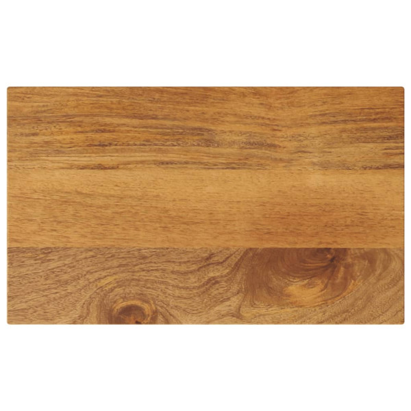 Tablero de mesa rectangular madera maciza mango 60x20x3.8 cm D