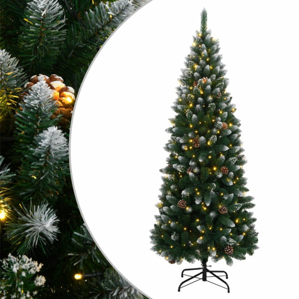 Árbol de Navidad artificial con 300 LEDs 180 cm D