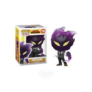 Funko pop minha academia de herói kurogiri multicolor D