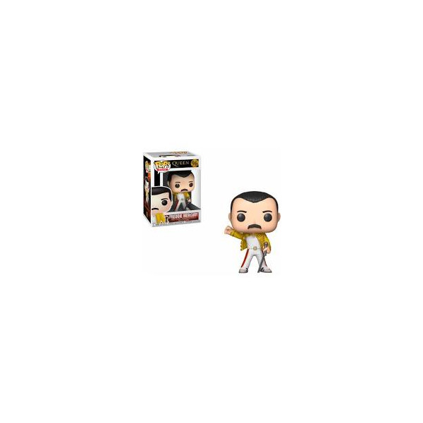 Funko pop personagem rock queen freddy mercury wembley 1986 D