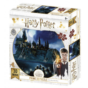 Puzzle 3d lenticular harry potter hogwarts 500 piezas D