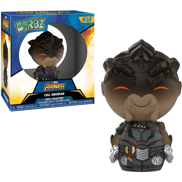 Funko dorbz maravilha avengers infinity guerra cull obsidian D