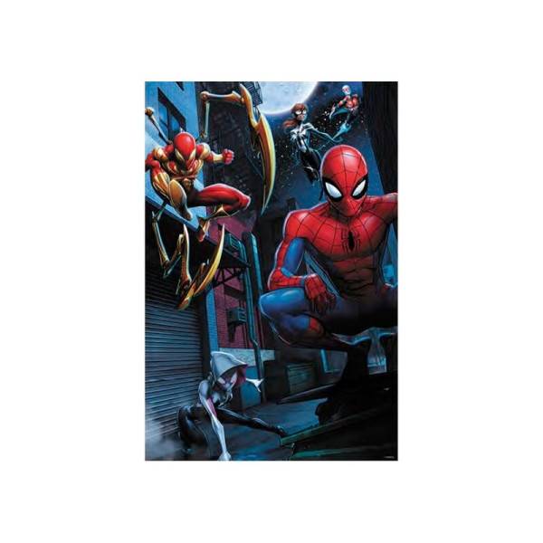 Prime 3D quebra-cabeça lenticular maravilha homem-aranha novo universo 200 peças D