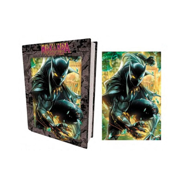 Puzzle libro lenticular prime 3d marvel wakanda forever 300 piezas D