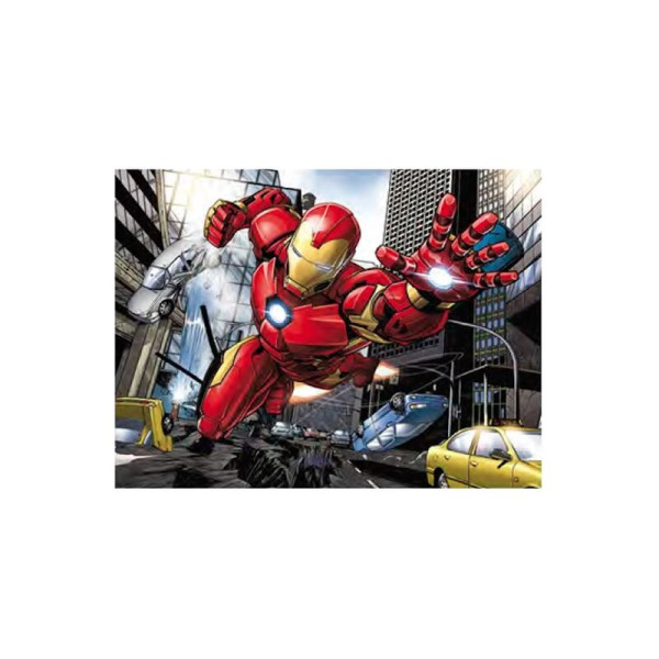 Puzzle lenticular prime 3d marvel iron - man 500 piezas D