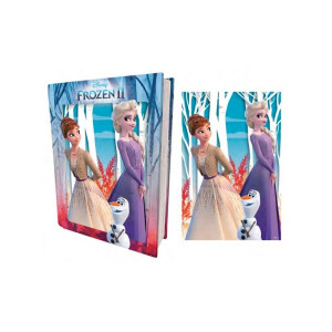 Puzzle livro lenticular prime 3d disney congelado ii elsa anna e olaf 300 peças D