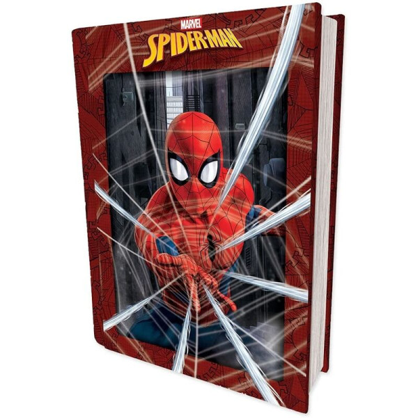 Quebra-cabeça de livro lenticular Marvel Spiderman Prime 3D 300 peças D