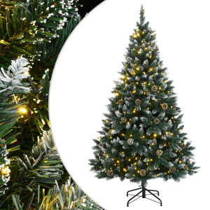 Árbol de Navidad artificial 150 LEDs 150 cm D