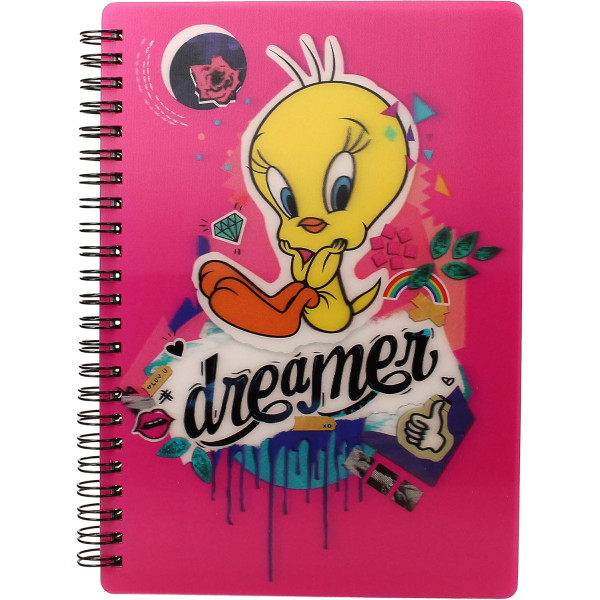 Libreta efecto 3d sd Toys Looney Tunes Piolin Dreamer D