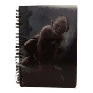 Libreta efecto 3d Gollum el Señor de los Anillos D