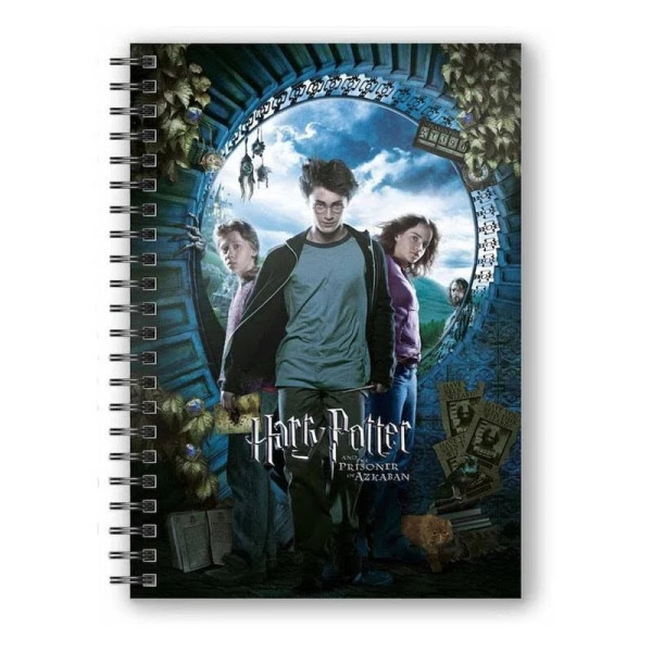 Libreta efecto 3d sd toys harry potter poster harry potter y el prisionero de azkaban D