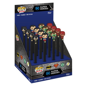 Funko Pop Pen Topper boligrafo dc comics 1 unidad aleatoria Batman Superman Linterna verde flash D