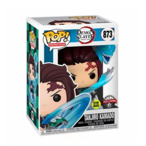 Funko pop demon slayer kimetsu no yaiba tanjiro com dragão D