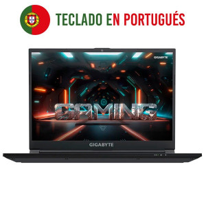 Portatil gigabyte g6 kf - h3pt854sd i7 - 13620h -  16gb -  ssd 512gb -  rtx 4060 8gb -  16pulgadas -  freedos teclado portugues D