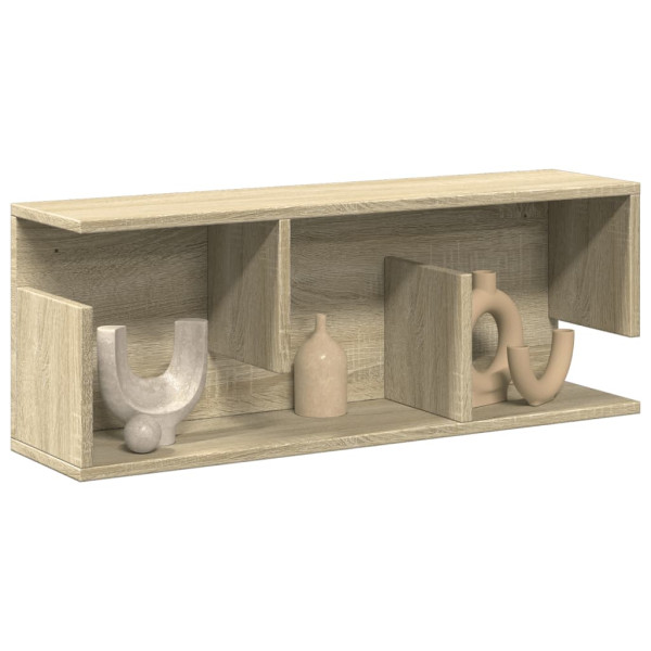 Armario de pared madera de ingeniería roble Sonoma 80x20x30 cm D