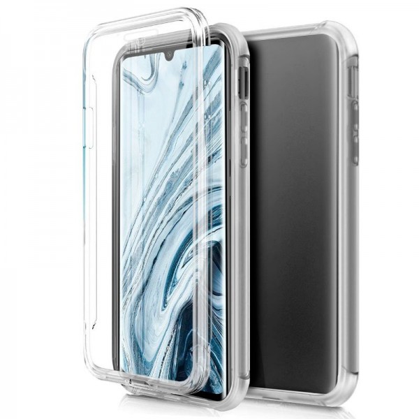 Funda de silicone 3D Xiaomi Mi Note 10 / Mi Note 10 Pro (Transparente Frente + traseiro) D