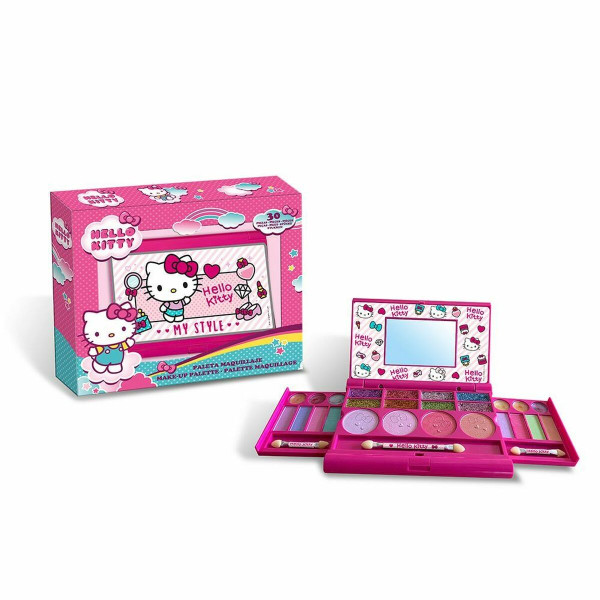 Conjunto de maquiagem infantil Olá Kitty Olá Kitty Paleta Maquiagem (30 pcs) D