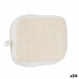 Manopla de Baño Blanco Beige (24 Unidades) D