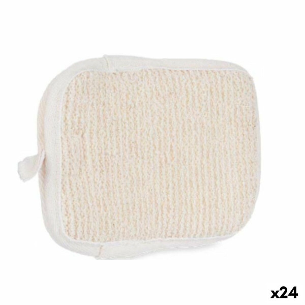 Manopla de Baño Blanco Beige (24 Unidades) D