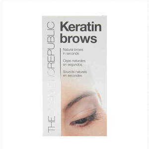 Tratamiento para las Cejas The Cosmetic Republic Keratin Kit Castaño Claro D