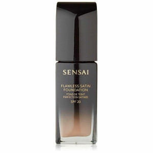 Base de Maquillaje Fluida Lawless Satin Foundation Sensai 202-Ochre beig (30 ml) D