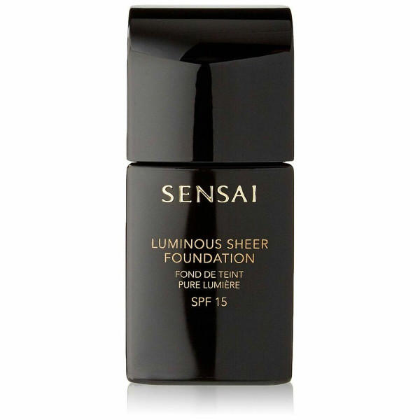 Fondo de Maquillaje Fluido Sensai Luminous Sheer SPF 15 203-Neutral Beige (30 ml) D