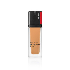 Base de maquiagem fluida Shiseido Sincronização da pele Self-Refreshing No 410 Sunstone 30 ml D