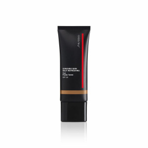 Base de maquiagem fluida Shiseido Sincronização da pele Self-Refreshing Tint No 425 No 425 Tan/Hâlé Ume Spf 20 30 ml D