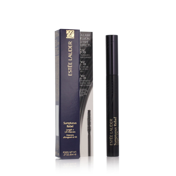 Máscara de Pestañas Estee Lauder Sumptuous Rebel Nº 1 Black 8 ml D