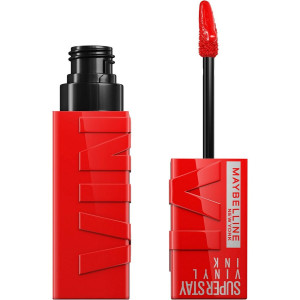 Labial con Brillo Maybelline SuperStay 25-red-hot D