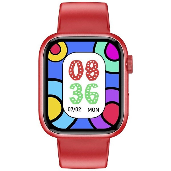 Smartwatch forever igo watch 3 jw-500/ notificaciones/ frecuencia cardíaca/ rojo D