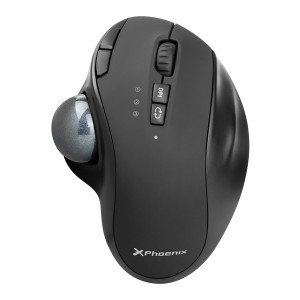 Ratón inalambrico ergo t1 ergonomico trackball batería recargable multidispositivo D