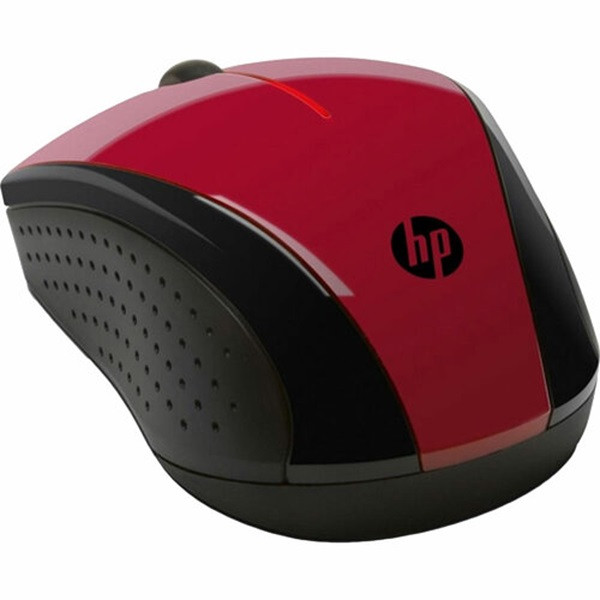 Mouse raton hp optico wireless inalambrico 220 rojo M 2