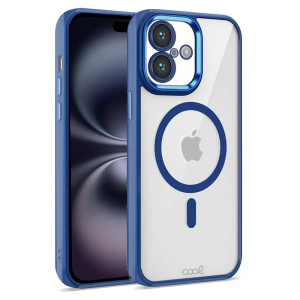 Carcaça COOL para iPhone 16 Borde marinho magnético D