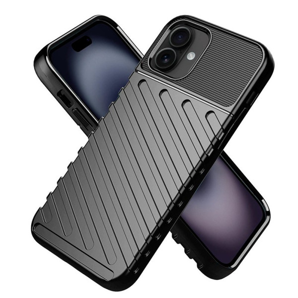 Carcaça COOL para iPhone 16 Black Thunder D