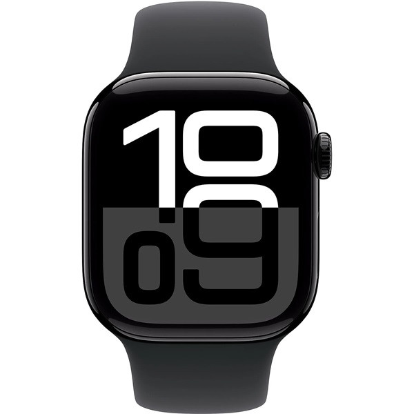 Apple Watch Serie 10 GPS 42mm aluminio negro sport band S/M negro D