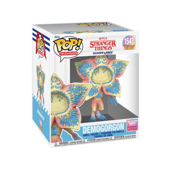 Funko pop super: coisas estranhas demogorgon escava ahoy D