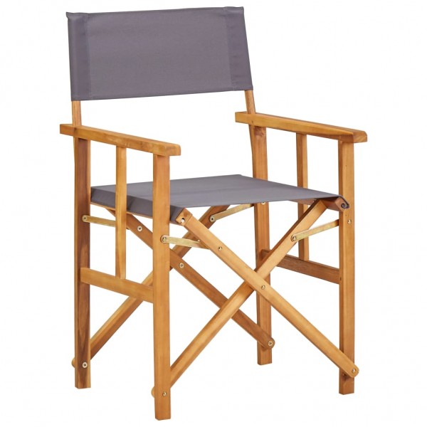 Cadeira de direção de madeira maciça de acácia D