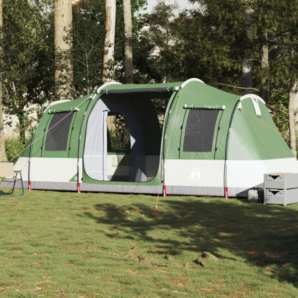 Tenda de túnel para 4 pessoas à prova d'água verde D