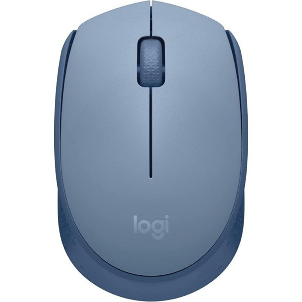 Mouse raton logitech m171 optico wireless inalambrico gris azulado D