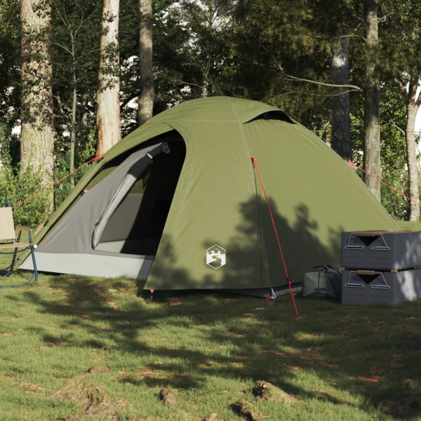 Tenda Iglo para 3 pessoas à prova d'água verde azeitona D